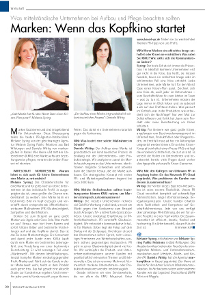 Artikel - Marken: Wenn das Kopfkino startet